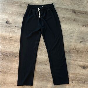 Shosho Black Track Pants Relaxed Fit Joggers